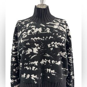 Black and White Montblanc Sweater